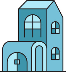 apartment building icon