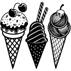ice-cream set