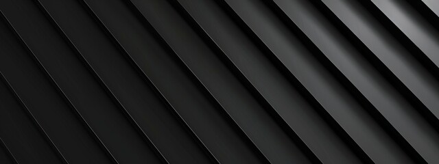 Obraz premium Minimalist dark diagonal striped wallpaper with copy space. Design template with white center text area. Ideal for banners.