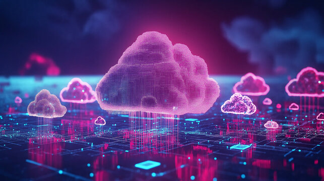 cloud computing concept wallpaper