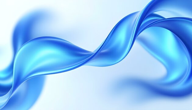 3d holographic ribbon glass morphism wave line isolated on abstract background render. Iridescent curve liquid shape with colorful hologram gradient. Multicolored Glass Background