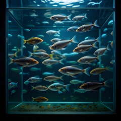 fish in the aquarium wildlife