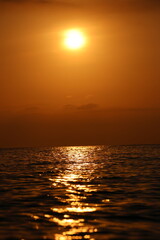 Obraz premium ocean indian sunset vibe