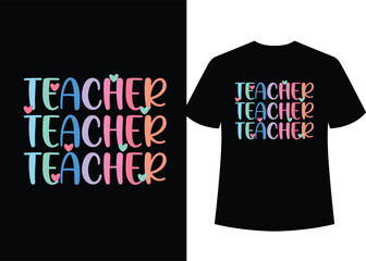 Awesome unick Teacher t-shirt design,100% original eps vector file .