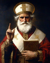 St. Nicholas in Ecclesiastical Robes