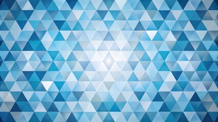Obraz premium Abstract geometric pattern in shades of blue and gray, modern art, blue