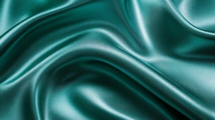 Obraz premium A piece of fabric with a green hue