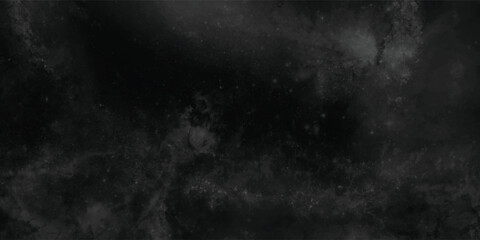 Vast cosmic scenery featuring mysterious clouds and dark shadows of a swirling nebula enveloping the stars in deep space
