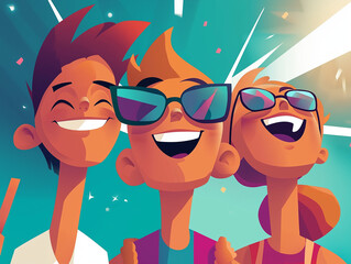 New Year Cheer and Holiday Fun for School Kids