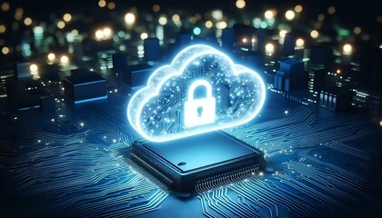 Obraz premium Secured Cloud Integration with Hardware