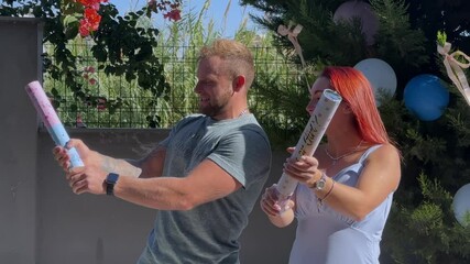 Preparing for the Gender Reveal Party