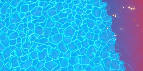 Obraz premium Rippling water surface with reflections of sunlight, blue, background, surface