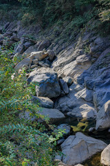 日本周遊　四国別子峡谷あたり