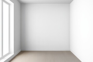 Fototapeta premium Scandinavian empty corner of the room