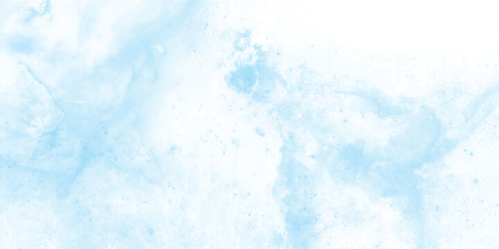 Watercolor-inspired abstract artwork with swirling blue hues and frosty textures for a calming effect
