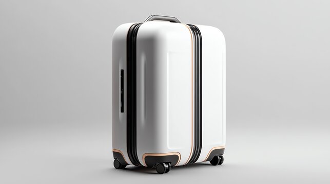Abstract conceptual design of luggage that morphs into a travel robot