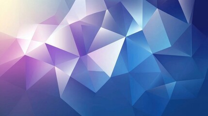 Fototapeta premium Abstract Geometric Design with Gradient Triangles