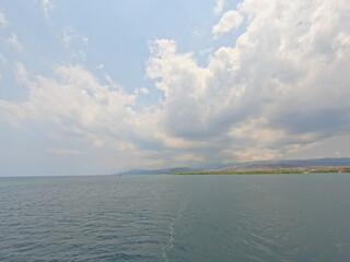 sea ​​view in East Nusa Tenggara, Indonesia