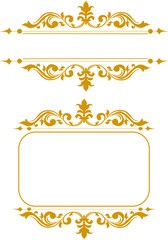 set of frames, Text dividers set, collection of paragraph dividers, Set of flourishes calligraphic elegant ornament dividers, vintage label, vintage ribbon, vintage frame, ornament frame