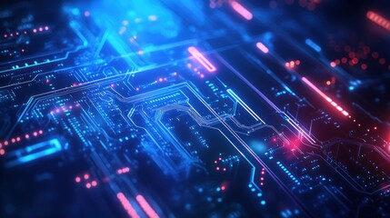 Fototapeta premium Abstract Circuitry