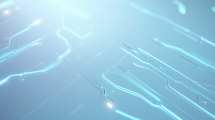 Obraz premium Subtle Tech Background with Soft Lines and Light Texture