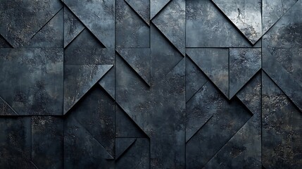 Dark gray background with an abstract geometric pattern