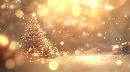 Christmas and New Year background.