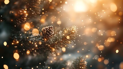 Christmas and New Year background.