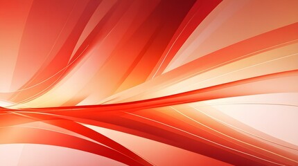 Abstract Vibrant Gradient of Red and Orange with Dynamic Light Streaks