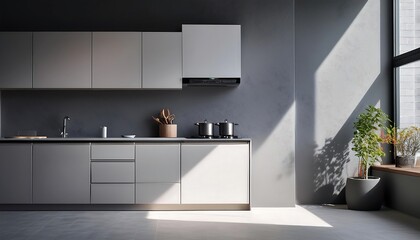  Soft sunlight filters through a window, casting subtle shadows on a minimalist, open space _1(468)