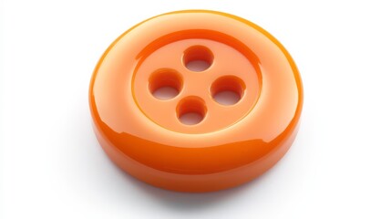 Orange Button Detail 