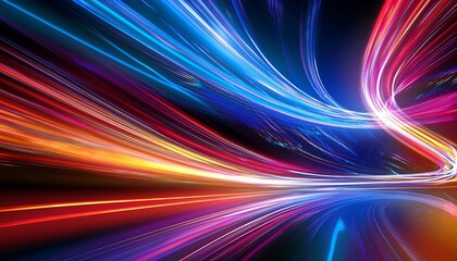  Vibrant colors and dynamic movement are captured in flowing lines of light that convey ener_1(521)