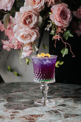 Cool and fresh cocktails with different flavors