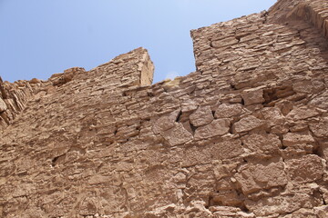 Obraz premium Desert fortress remains, reflecting Iran�s architectural heritage and the enduring beauty of ancient stonework.