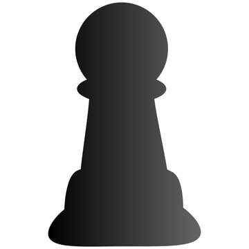 recommend clip art: chess pawn simple icon