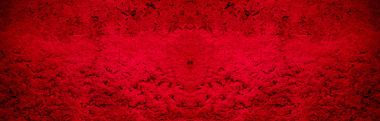 Old wall texture cement black red  background abstract dark color design are light with white gradient background.