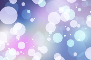 colorful bokeh background