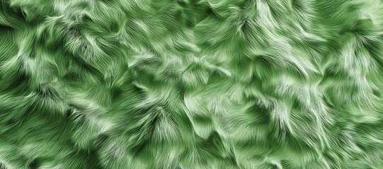 Fototapeta premium fine green towel fur texture background 7