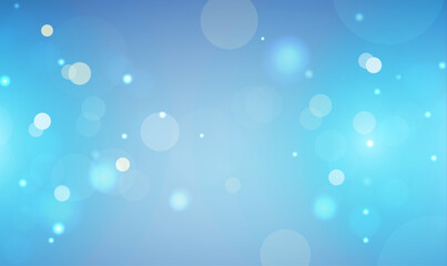 abstract blue background with bokeh