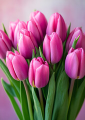 Fototapeta premium bouquet of tulips