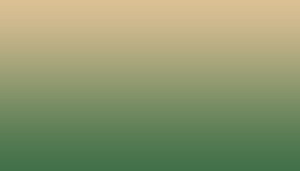 Linear gradient background. Soft gradient between beige and green.
