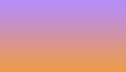 Linear gradient background. Soft gradient between purple and orange.