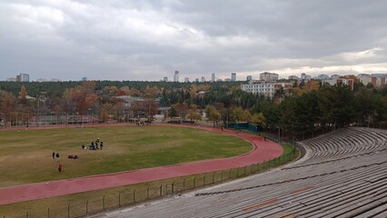 Middle East Technical University Campus in Autumn.