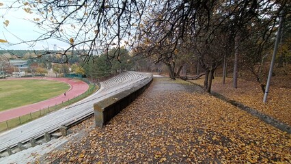 Middle East Technical University Campus in Autumn.