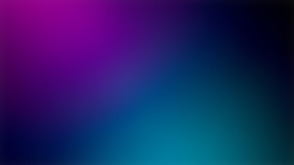 Fototapeta premium Dark purple to blue gradient background, simple and minimalist style.