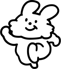 cartoon rabbit