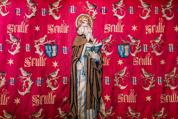 Hospices de Beaune, Burgundy, France, tapestry