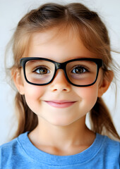Fototapeta premium Child with glasses