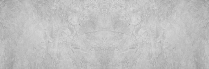 Old wall panorama texture cement dirty gray with black  background abstract grey and silver color design are light with white background.