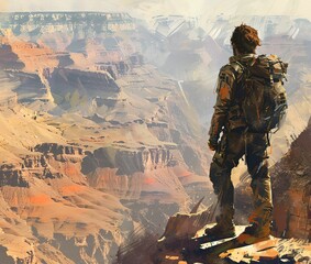 Grand Canyon Hiker